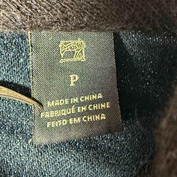 Scotch and Soda Sherpa Jacket Women Size S / P Pockets Full Zip Amsterdam Blauw - Picture 10 of 15